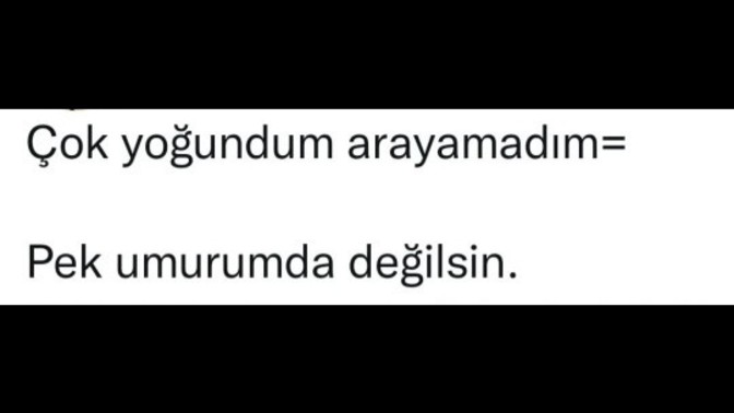 Yoğun olsanız bile sevginizi arar mısınız?