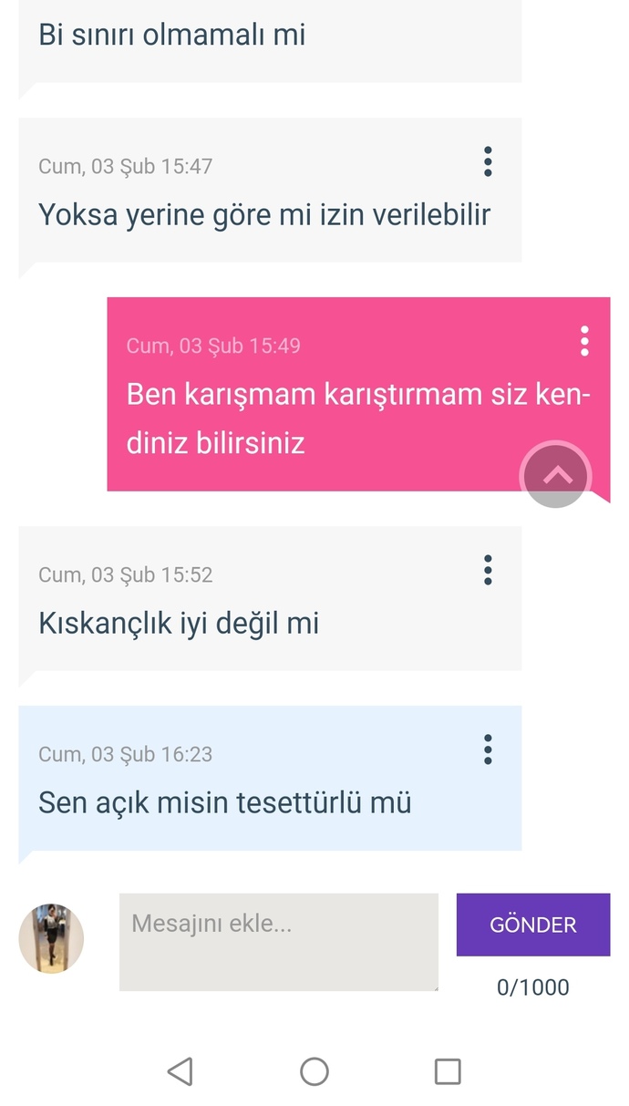 Cevabı belli olan sorular...