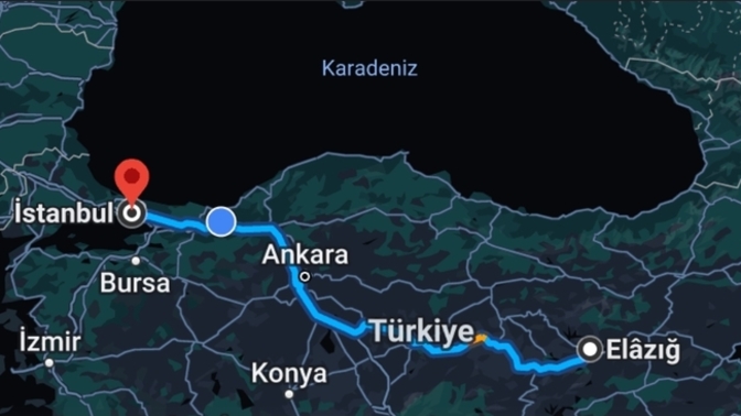 En son nereden nereye gittiniz?