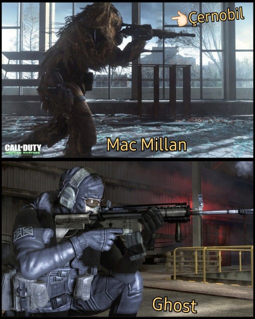 Mac millan mı? Ghost mu? hangisi favoriniz en çok hangisini sevdiniz?