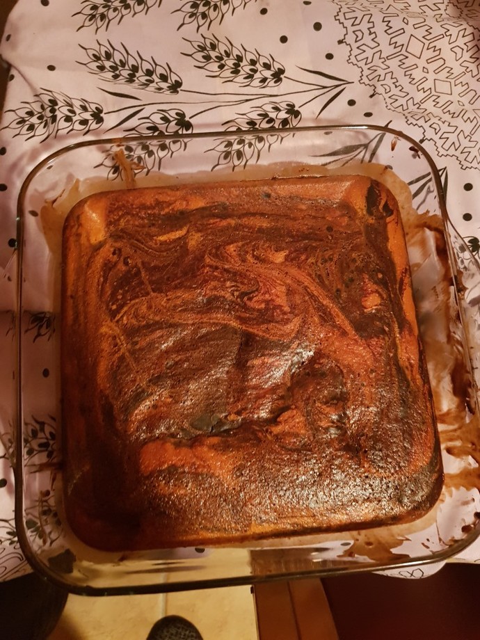 Kek yaptım, nasıl görünüyor?