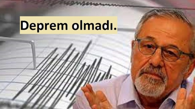 Prof. Naci Görür: "Kağıthane’de deprem olmadı!" dedi! Sizce ne oldu?