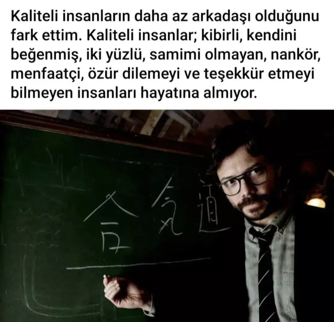 Kaliteli insanların daha az mı arkadaşı vardır? ?