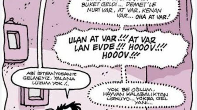 Misafir gelmemesi için SAHMARAN izliyorum dermisiniz?