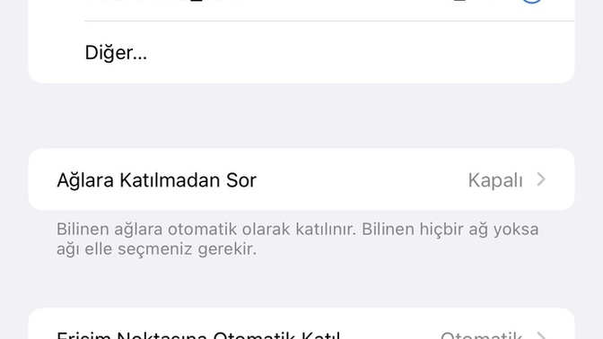 Wi-Fi ağına bağlanmaya çalışıyorum ama neden böyle oluyor?