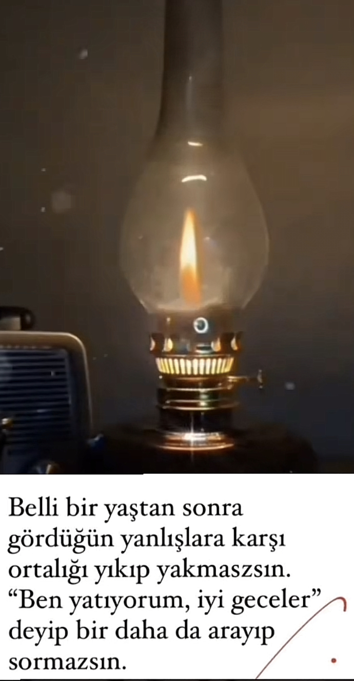 Belli bir yaştan sonra tartışma, gerilimden daha çok mu uzak duruyorsunuz siz de?