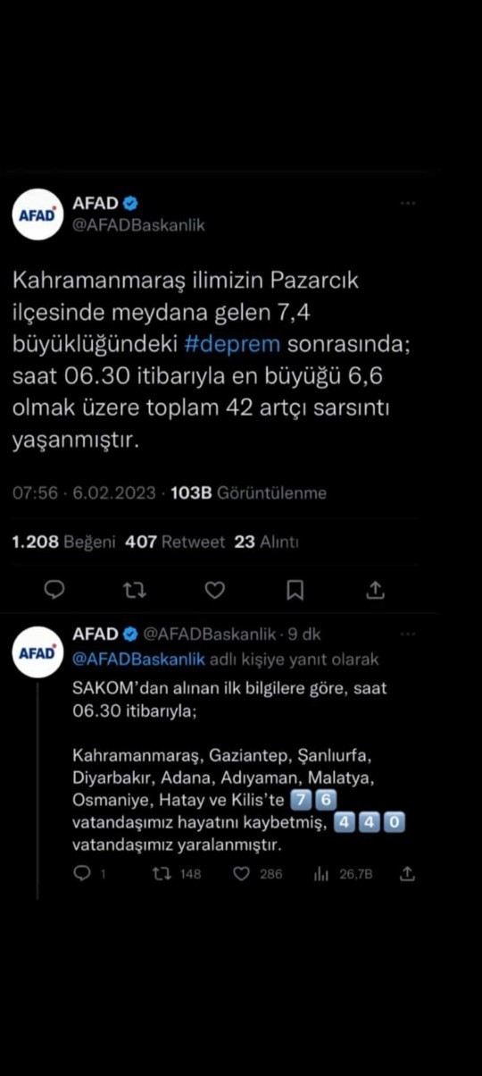 Depremde etkilenen bölgeden arkadaşlarınıza ulaştınız mı?