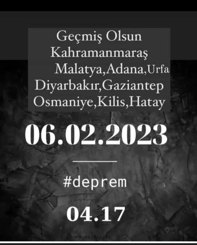 Depremi hisseden ve yakınlarından haber alan var mı?