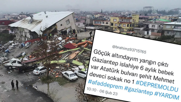 Göçük altındayım, yangın çıktı diyerek sosyal medyada yalan haber yapan kişi gözaltına alınmış. Bunun cezası ne olmalı?