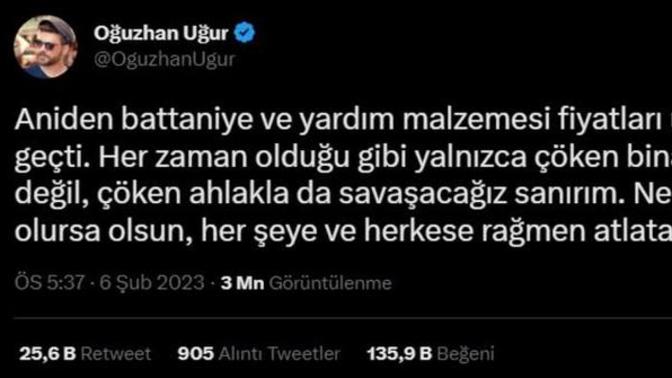 Bu zamanda fırsatçılara neler söylemek isterdiniz?