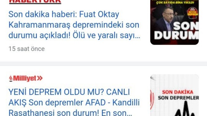 Dün ölümle burun buruna geldik depremi gerçekten yaşayan bilirmiş, ne düşünüyorsunuz?