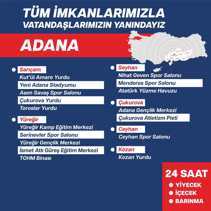 Camide yatıyoruz çok kötü durumdayız, lütfen risk bölgesindeyseniz eve gitmeyin olur mu?