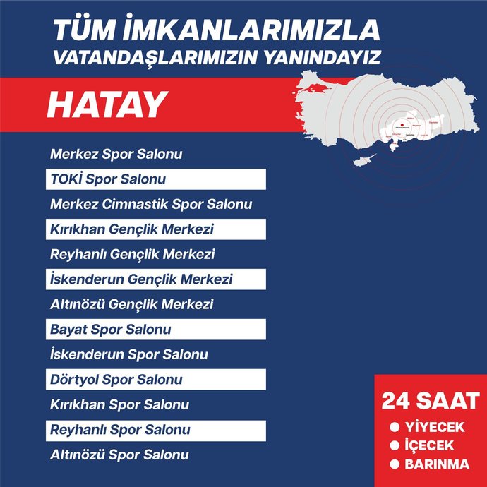 Hatay'da yaşıyorum yemek niye dağıtılmıyor, niye kimse ilgilenmiyor?