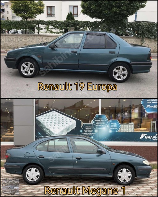 Renault 19 Europa mı, Renault Megane 1 mi?