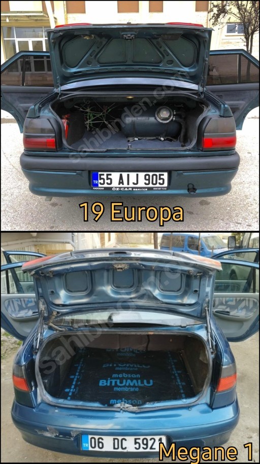 Renault 19 Europa mı, Renault Megane 1 mi?