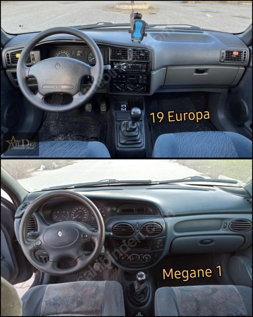Renault 19 Europa mı, Renault Megane 1 mi?