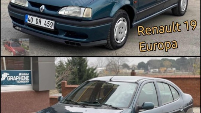 Renault 19 Europa mı, Renault Megane 1 mi?