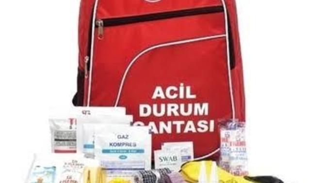 Kaç evde deprem çantası var?