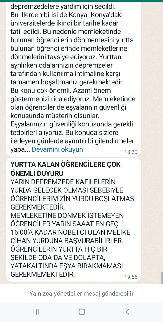 Yurttan cikarilmak nedir bu nasil çözüm esyalarimiz nolacak abi ne bu ya?