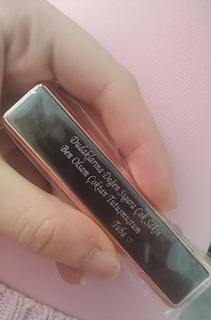 Sevgilime 14  Şubat  hediyesi aldım güzel mi?