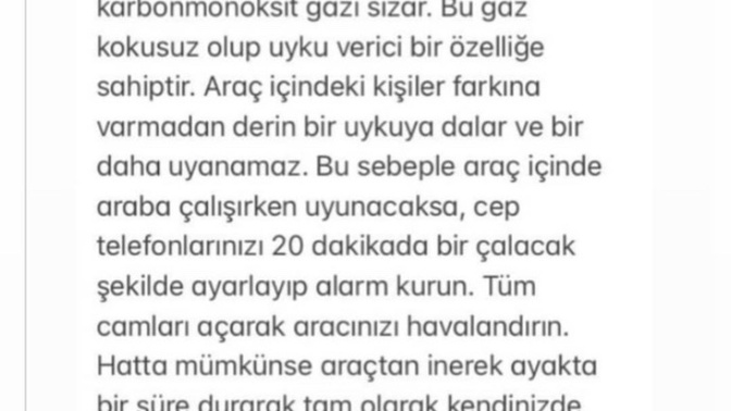 Deprem bölgesinde araç içinde uyuyanlar nelere dikkat etmeli?