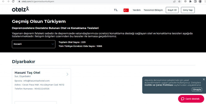 Otelz depremzedeler için ücretsiz otel hizmeti veriyor, bu yardım kampanyasını duydunuz mu?