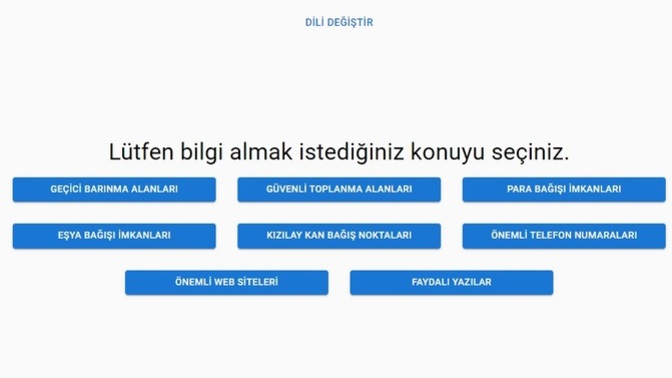 ODTÜ'lü öğrenciler depremzedeler için afetbilgi.com adlı arayüzü geliştirdiler. Düşünceleriniz neler?