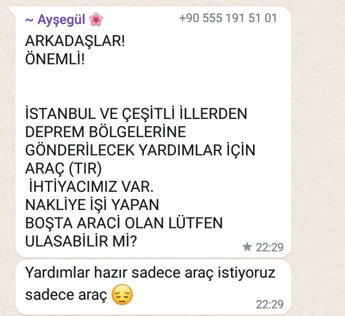 Yetkililerin afet bölgesi ile ilgili açıklamalarını samimi ve doğru buluyor musunuz?