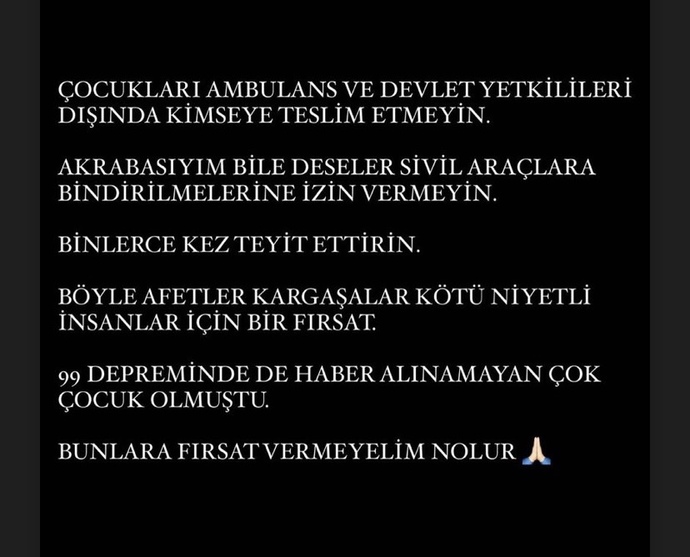 Akadaslar bunlari dikkate alalim ne olur?