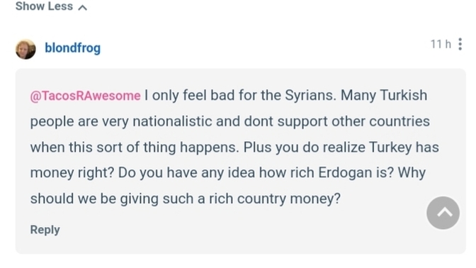 Yabancıların bazılarının şu durumda bile ülke hakkında düşünceleri komik değil mi?
