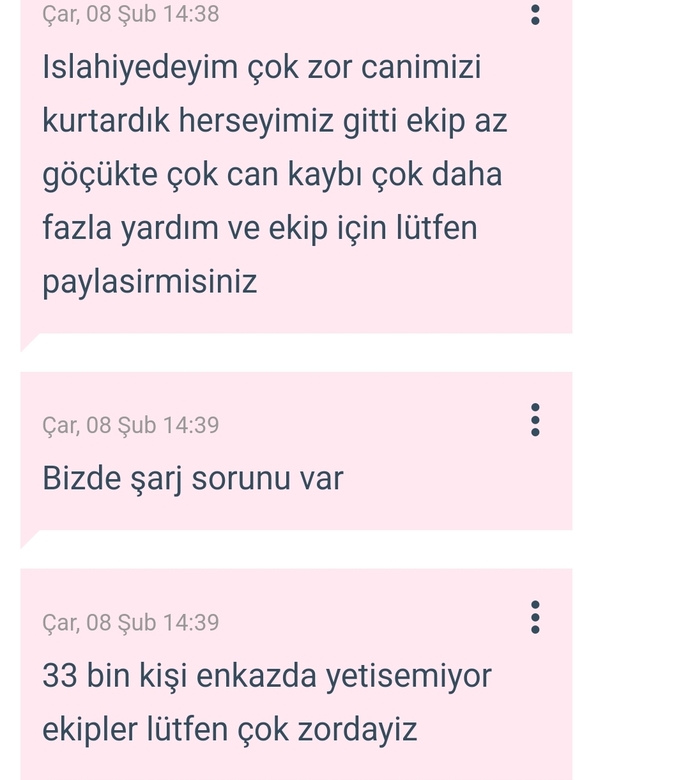 KS de ki kardeşlerimizde deprem bölgesinde çok zor durumda biliyor musunuz lütfen paylaşıp seslerine ses olalim?