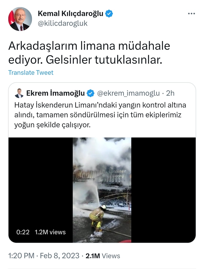 Kılıçdaroğlunun çıkışları hakkında ne düşünüyorsunuz?