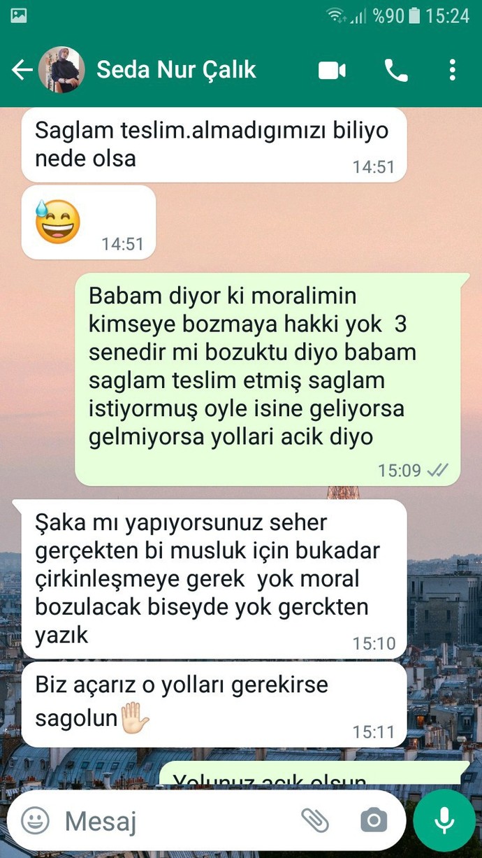 Sizce bizim bir suçumuz var mı ?