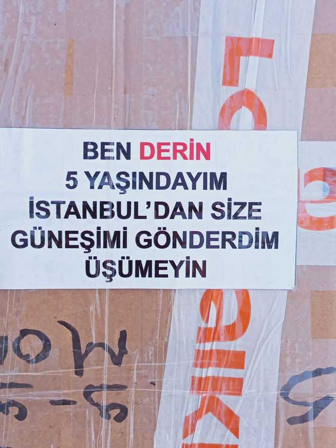 5 yaşında bir çocuk güneşini depremzedelerle paylaştı, sizi de duygulandırdı mı?