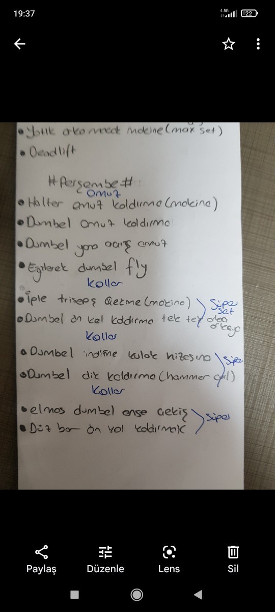 Yaklaşık 1.5 aydır full body çalışıyorum. Bölgesel antremana geçicem Göğüs/Triceps. Sırt/Biceps. Omuz/Bacak. Program yazar mısını?