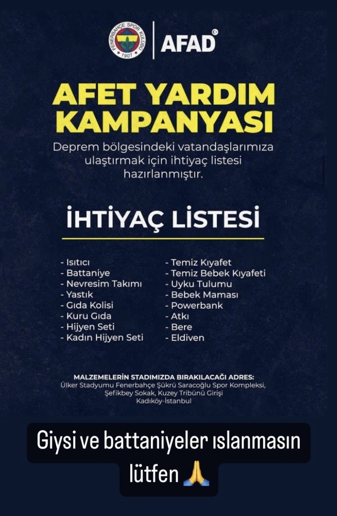 İstanbul Sancaktepe'de battaniyeleri nereye verebilirim?