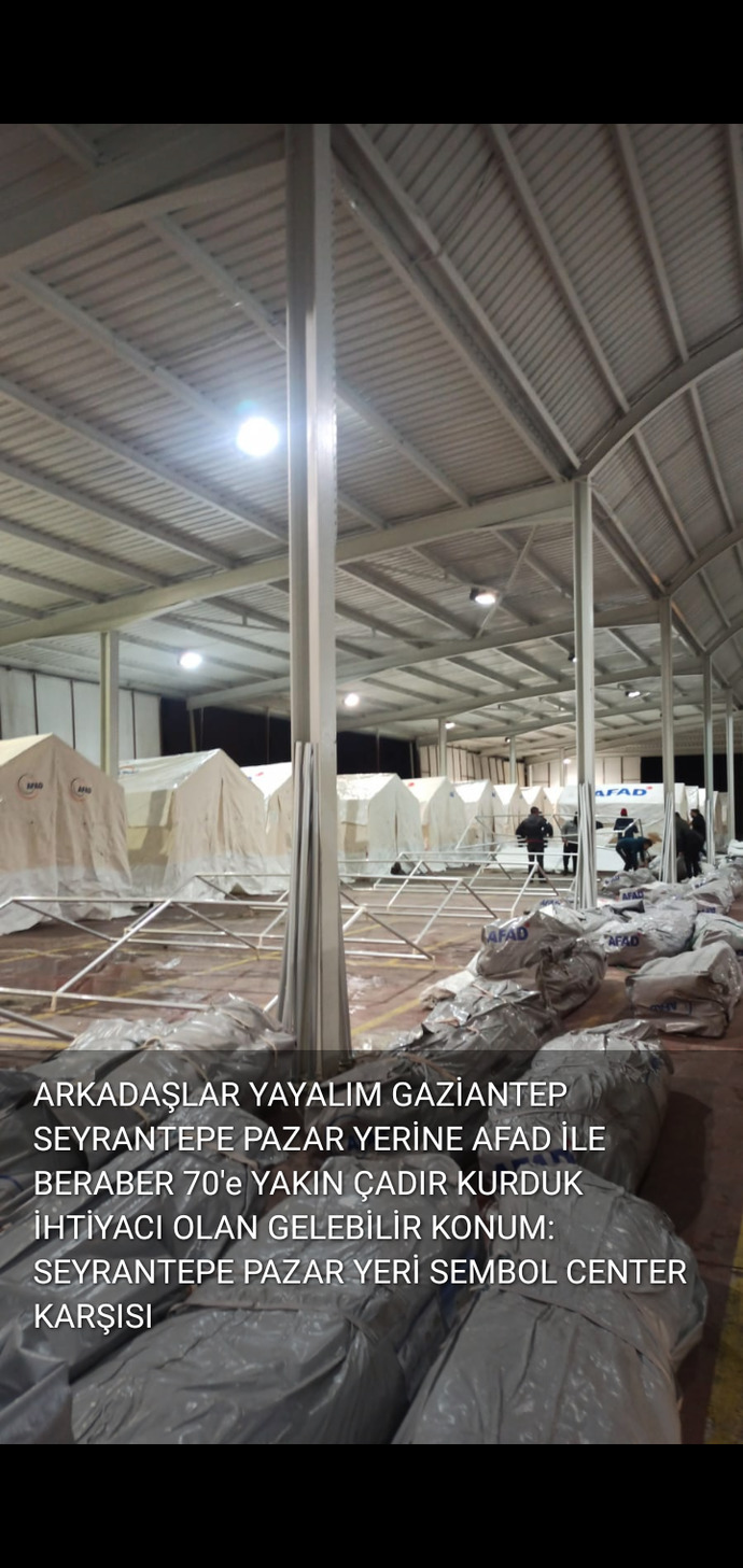 Kalacak yeri olmayanlar için...