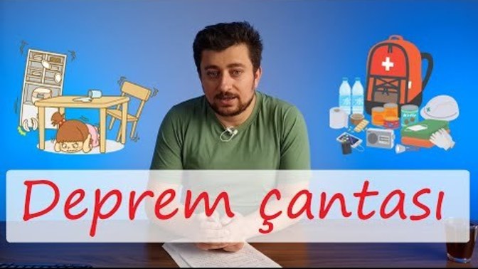 Deprem ve doğal afetler için önlemleriniz var mı?