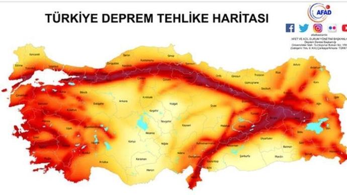Türkiye'de, deprem açısından en güvenilir yer neresi sizce ?