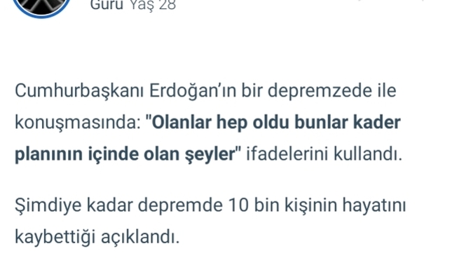 Başımıza her gelem kader mi?