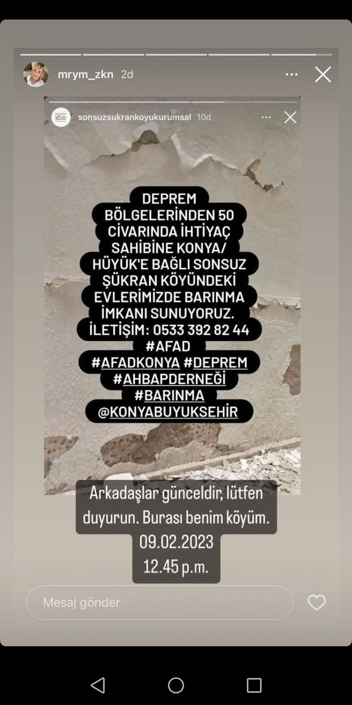 Depremzedeyiz, kalacak yer bulamıyoruz. Telefon çekmiyor, ne yapabiliriz?