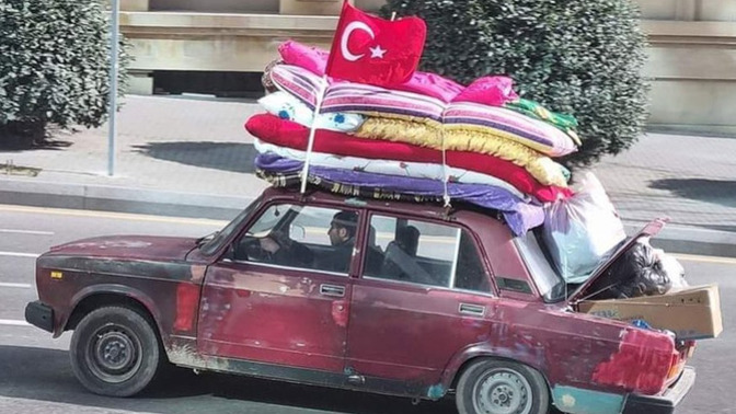 Azerbaycan Bakü'den yardım için çabalamak! Bu yüreği büyük abimizi alkışlamak ister misiniz?