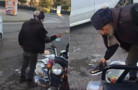 Ev enkazlarını yağmalayan mülteciler! Sınır dışı edilmeleri gerekmez mi hemen?