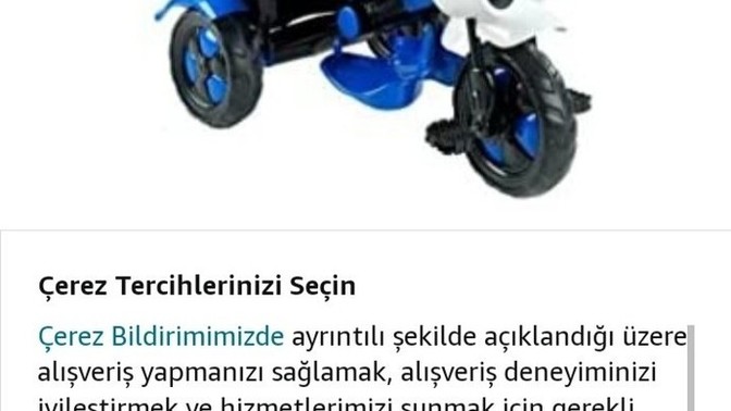 Bu bebek bisikleti olur mu?