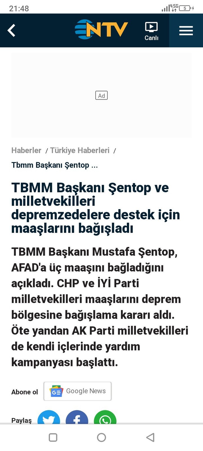 Depremden bile faydanlanan insanlar hangı kanı tanışıyor?