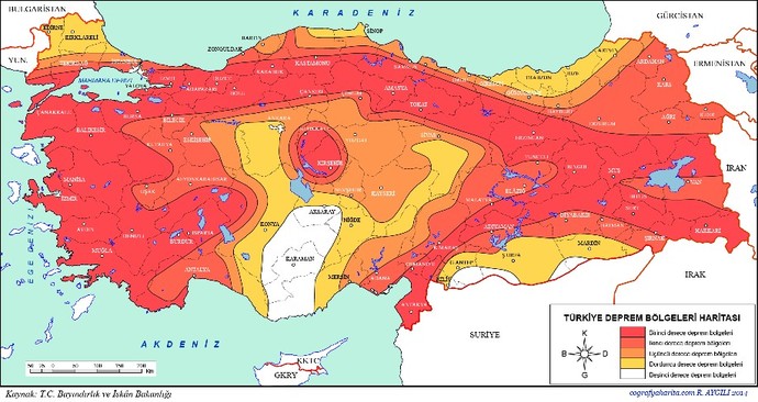 Yaşadığınız şehir riskli bölgede mi?