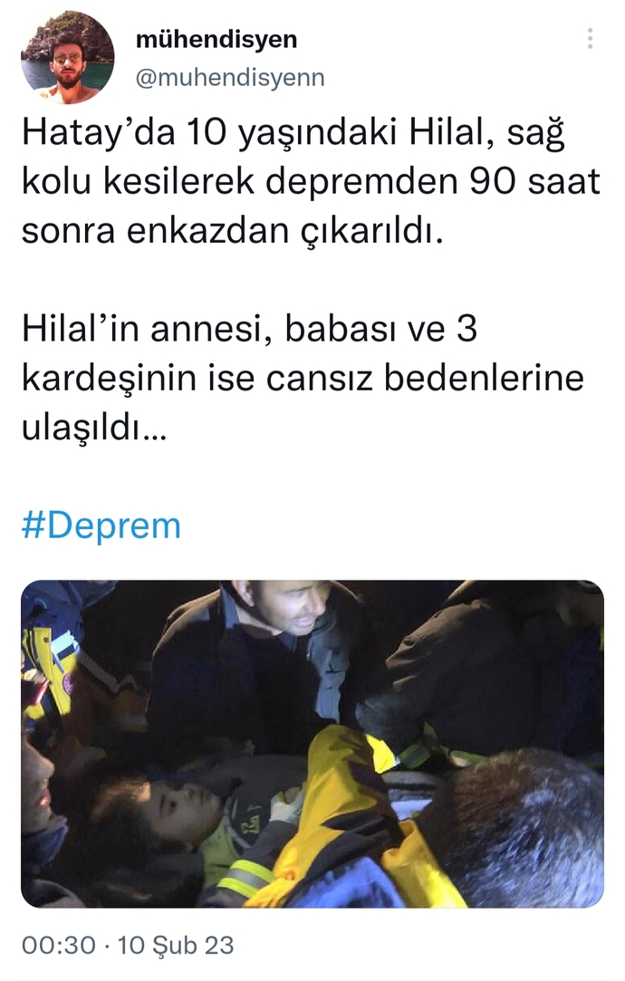 Bugün gördüğüm en kötü haber. Hâlâ etkisinden çıkamıyorum. Aşırı üzgünüm 😥