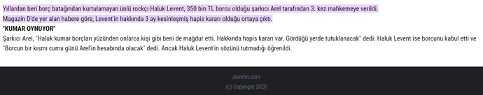 Turgay Güler, "Haluk Levent'e 1 milyar lira teslim edemezsin, yönetemez" demiş. Düşünceniz ne?
