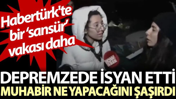 Ailem enkaz altında, kimse yardım etmiyor diyen kızdan uzaklaşan show tv muhabiri?