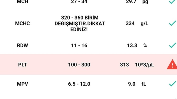 Kızılay’a kan vermek için kan değerlerinin hangi aralıkta olması gerekiyor?